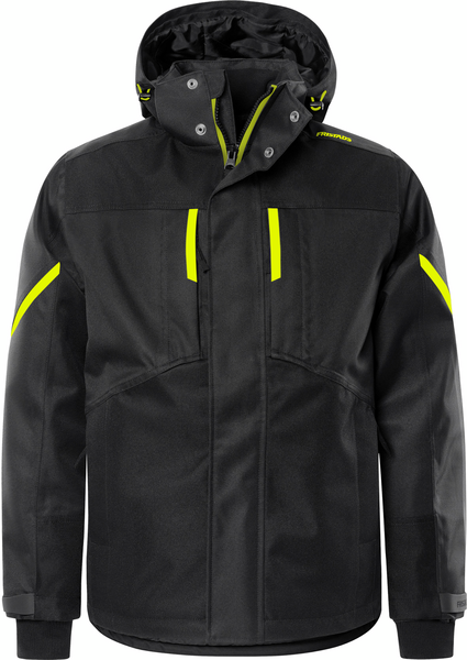 JACKA 4058 VINTER AIRTECH 3XL SVART/HIVIS GUL GTC