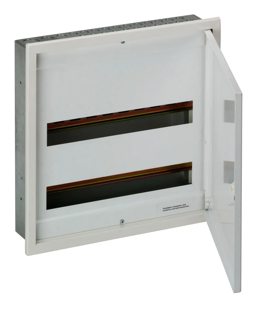 Hager VU318F Kapsling med infälld dörr, IP30 3 x 18 moduler - Bild 2