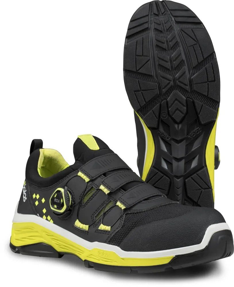 Jalas TIO 2058 Skyddssko BOA, S1P, svart/gul 45