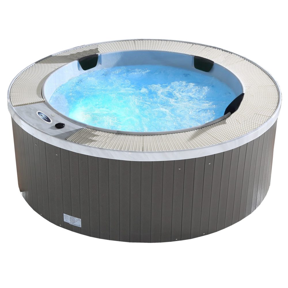 Spabad Galaxy | Ø220cm runt utespa | 21 jets massage | Balboa® styrsystem & Lucite® akryl