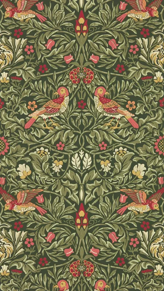 Morris & Co - Bird Wooded Dell Emery Walkers House Wall