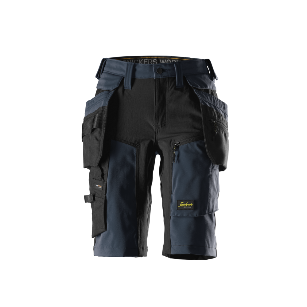 STRETCHSHORTS DAM AW HF MARIN/SVART STL 48