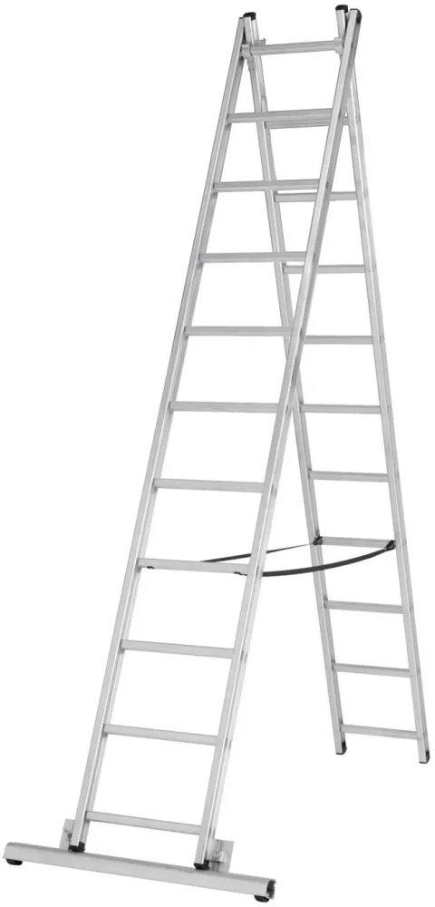 Skeppshultstegen YS-390 Kombistege I-profil, aluminium 9 meter