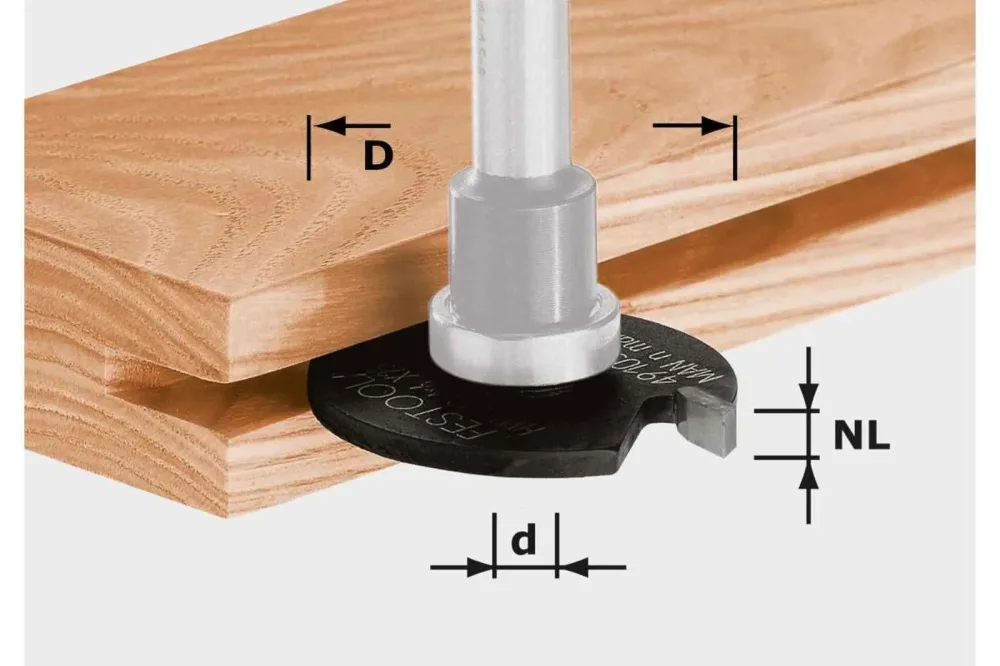 Festool HW D40x3,5 Skivnotfräs