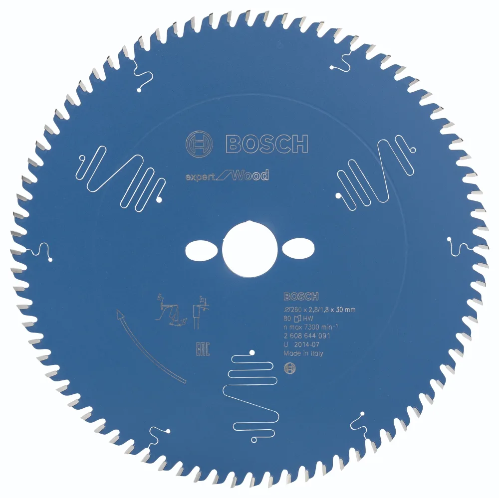 Bosch Expert for Wood Cirkelsågklinga 254x2.4x30mm, 54T - Bild 2