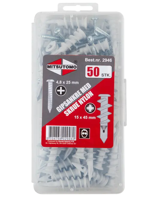 Gipsankare nylon 50 st