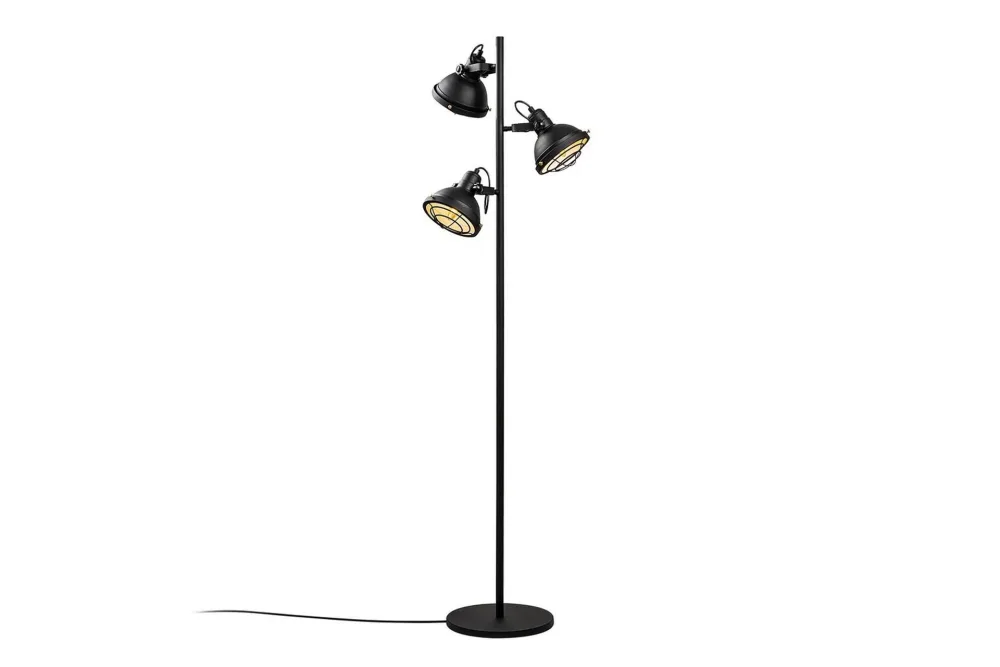 Vägglampa Vellor Svart