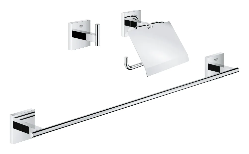 Grohe Start Cube 41124DC0 Tillbehörsset 3 delar SuperSteel