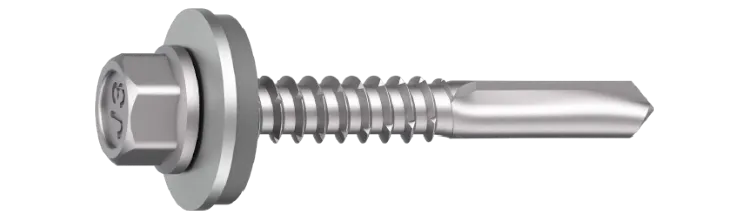 Ejot JT3-6 Byggplåtskruv A2, borrande 5.5x70 mm, 100-pack - Bild 2