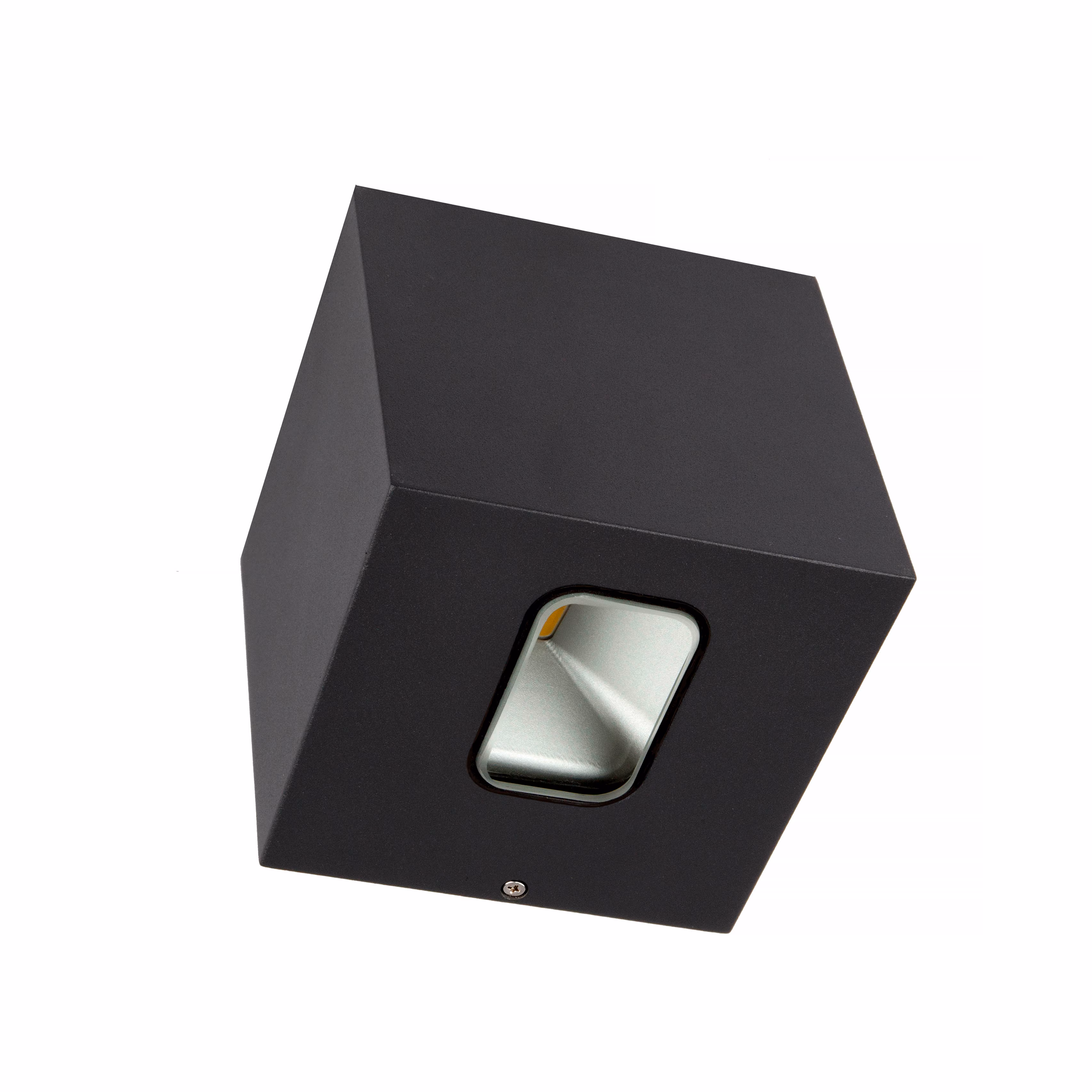 Kjøp Hide a lite Vegglampe Cube I, antrasitt, 4W