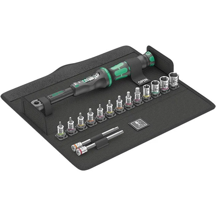 Wera Bicycle Set Torque 1 Verktygssats 16 delar med fodral