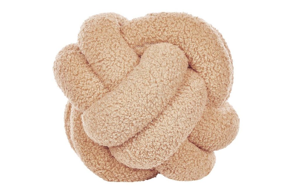 Prydnadskuddar Malni Beige, 19x19x19 cm