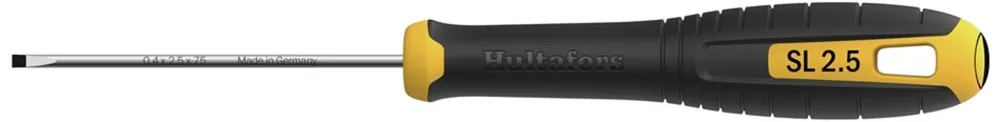 Hultafors 440035 Skruvmejsel för spårskruv SL 0,4x2,5x75