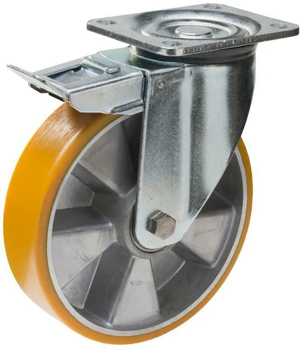 BROMSHJUL 8PB PU/AL 160X50MM