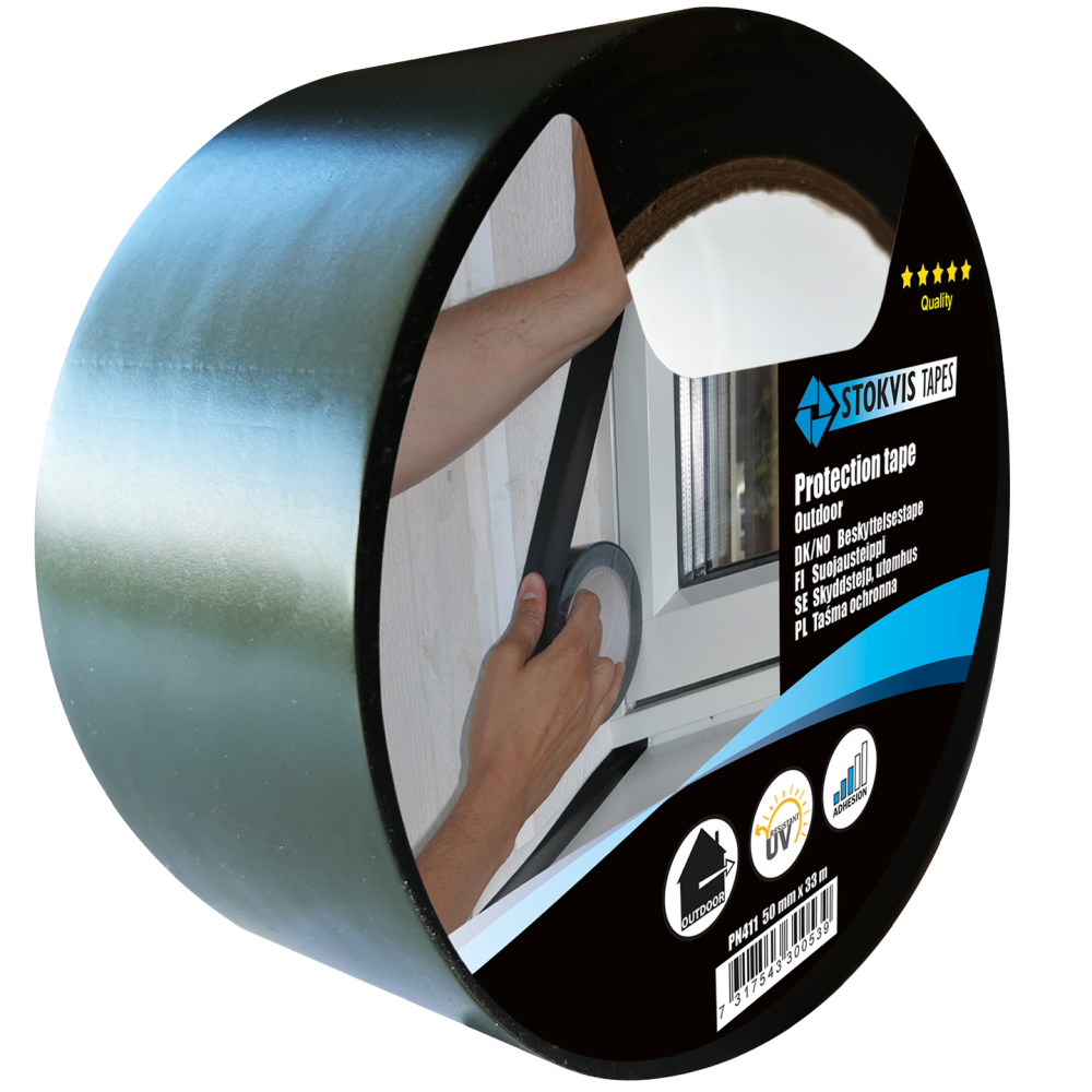 BYGGTEJP PVC GRÖN 50MMX33M