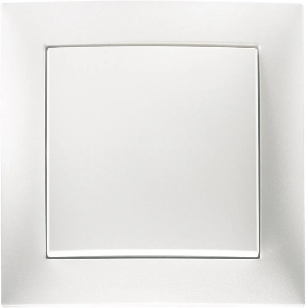 Hager 6350361919 Tryckknapp polarvit belyst, trapp/1-pol