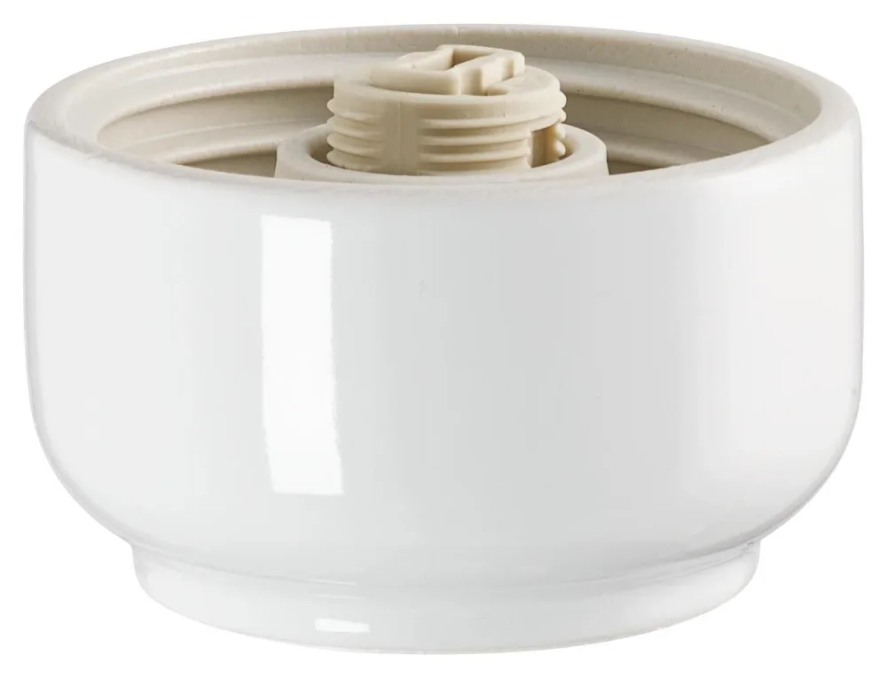 Ifö OHM 100 Armatursockel rak, IP44, E27 Grå