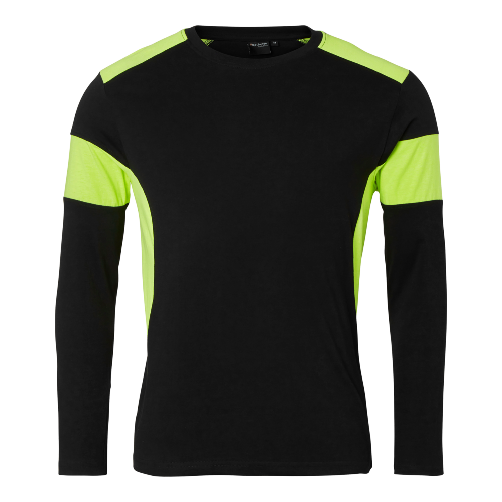 T-SHIRT TOP SWEDE 212 L.Ä SVART/GUL XS