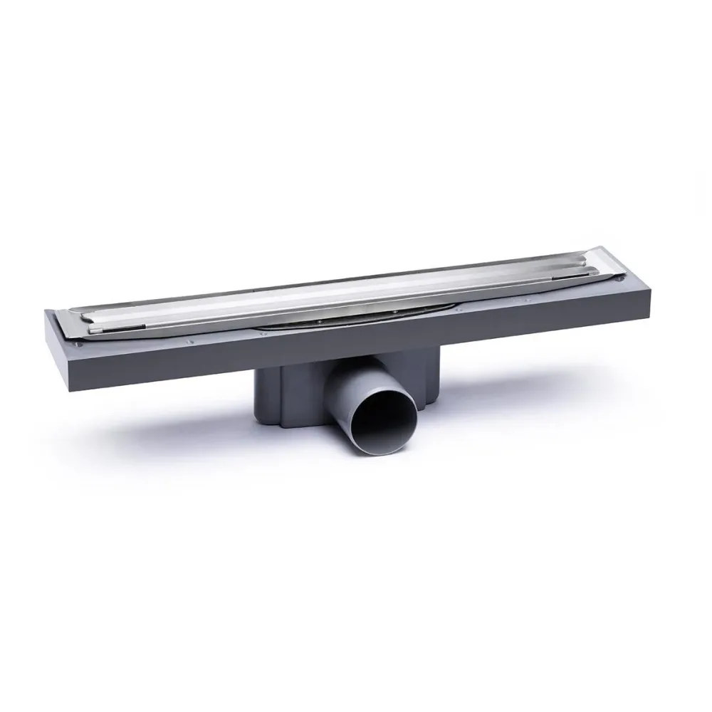 Purus PRO Line Premium 800 Golvbrunn med ram, sidoutlopp
