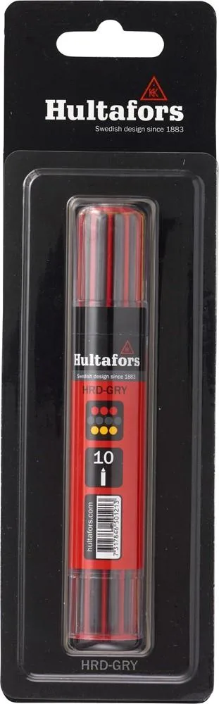 Hultafors HRD-GRÅ Refill Grafit/röd/gul - Bild 2