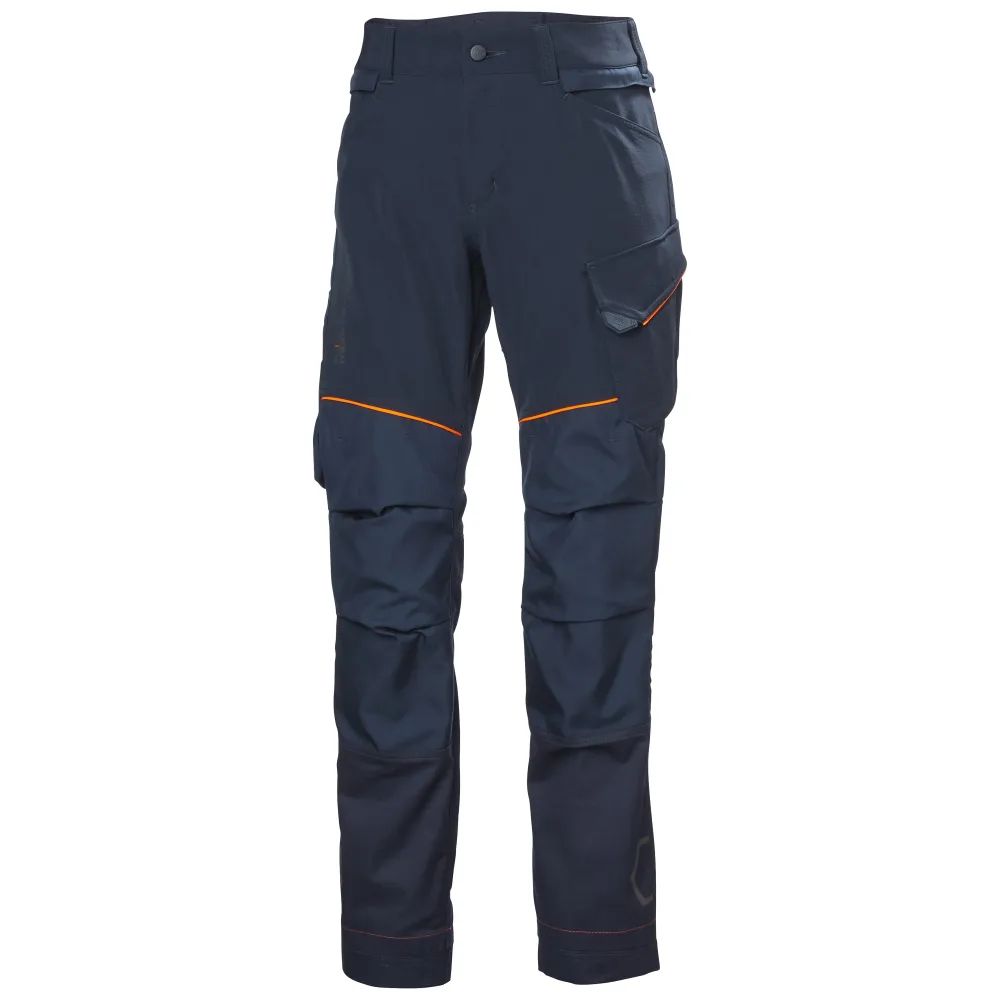 Helly Hansen Workwear Chelsea Evolution BRZ 77556_590 Arbetsbyxa marinblå/orange, connect C58