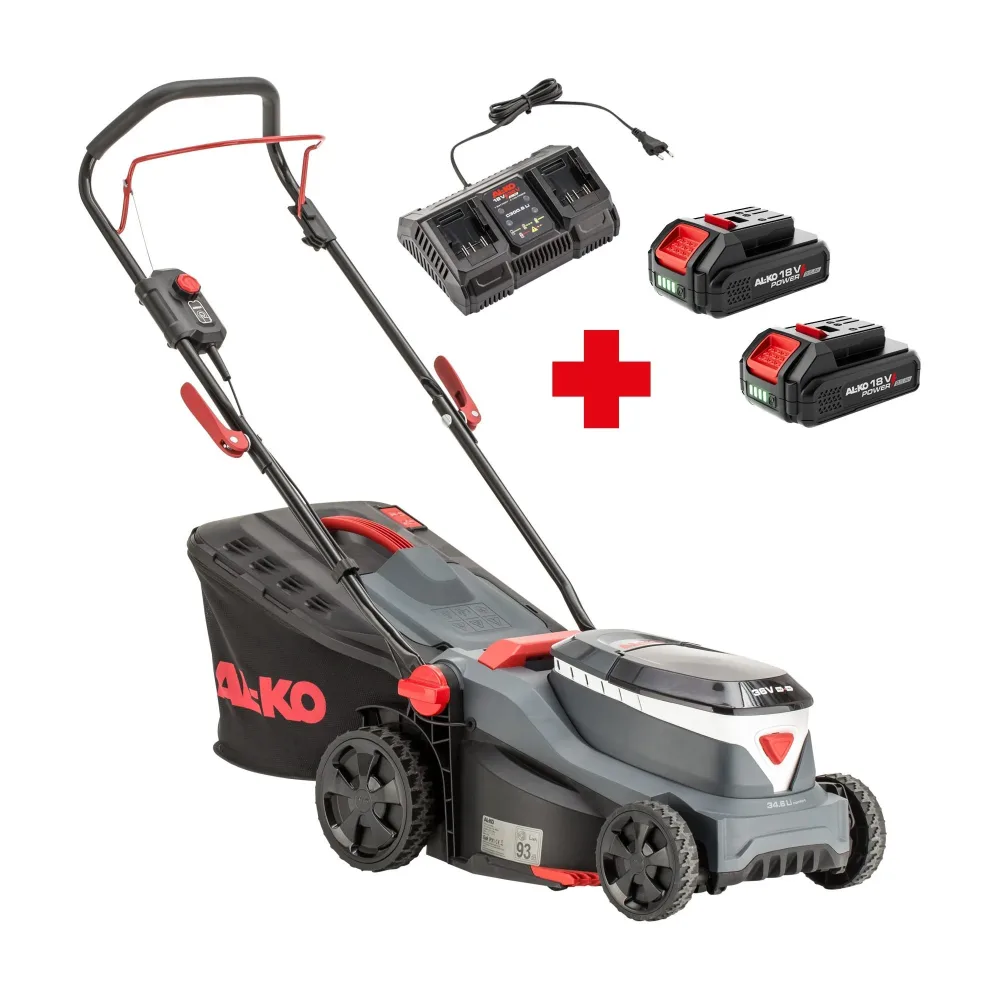 AL-KO 34.6 Li Comfort Gräsklippare med batteri och laddare