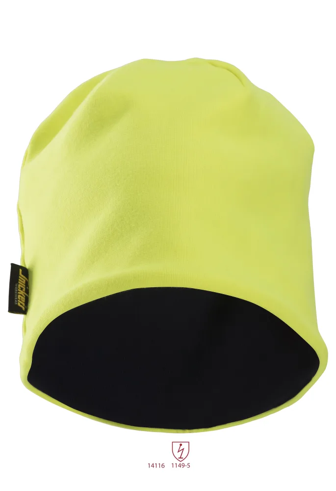 Snickers Workwear 9068 ProtecWork Mössa varsel, gul L/XL