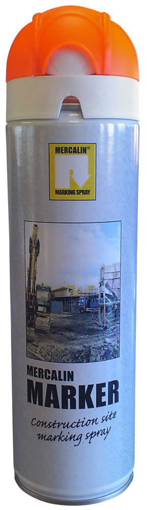 MÄRKFÄRG FLUORECRANDE BLÅ 500ML MERCALIN MARKER
