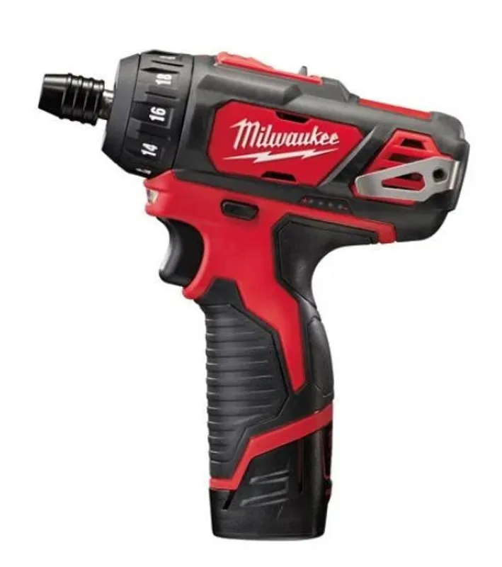 Milwaukee M12 BD-202C Skruvdragare 12V (2x2,0ah)