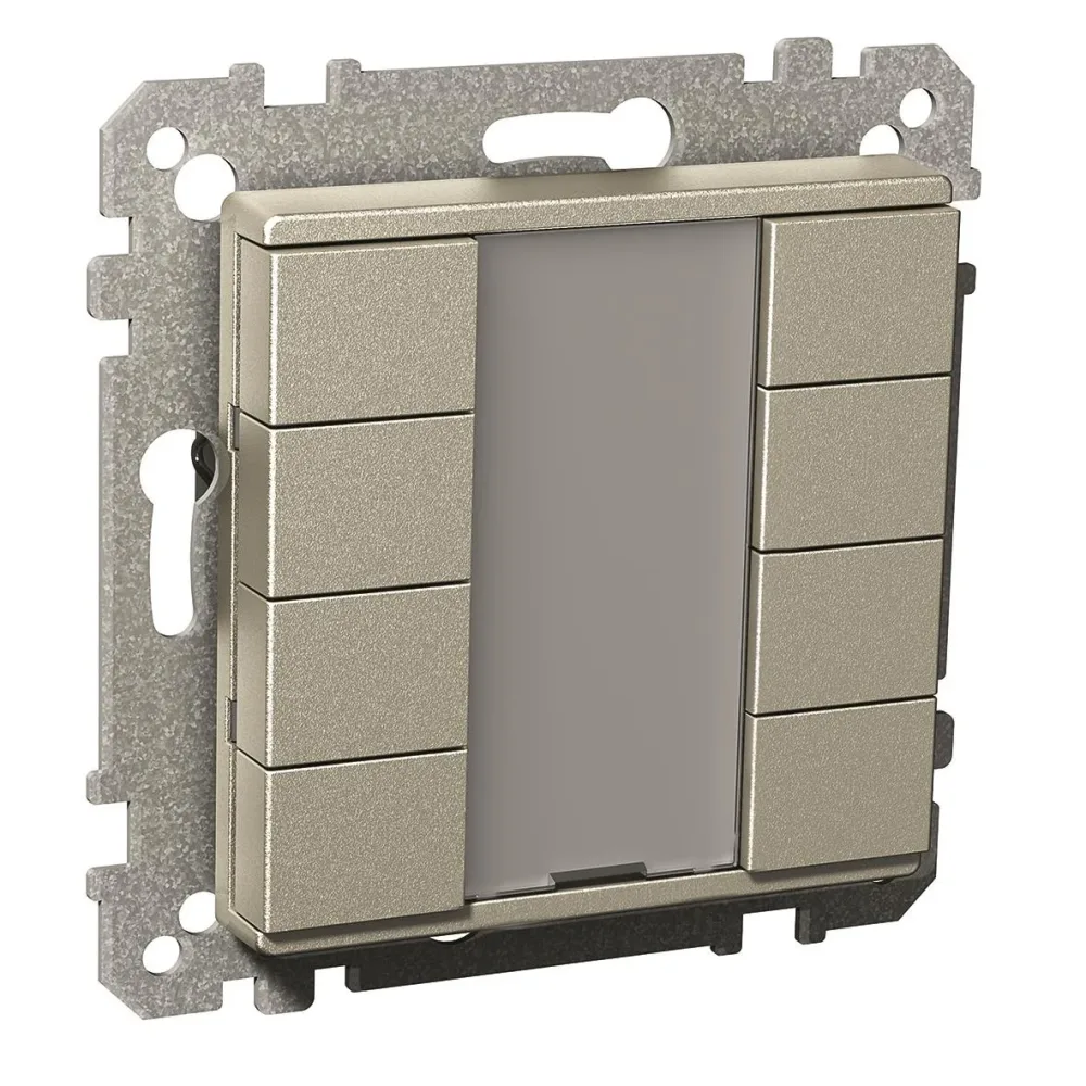 Schneider Electric Exxact KNX Tryckknapp 8 kanaler Antracit - Bild 2