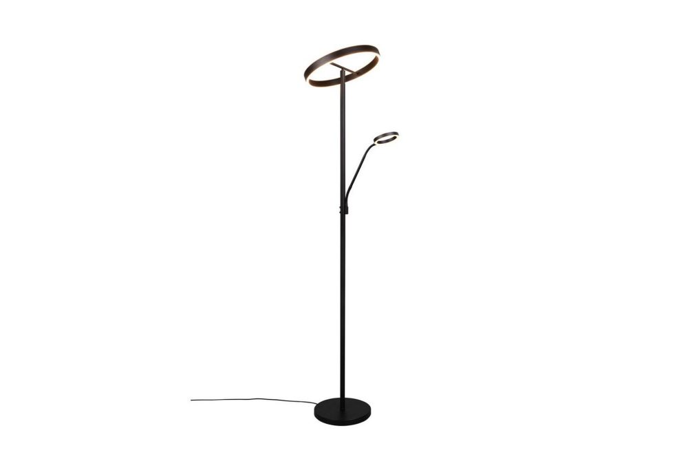 Golvlampa TRIO Willis Mattsvart