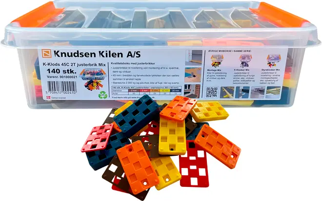Knudsen K-kloss 45C – 140 st