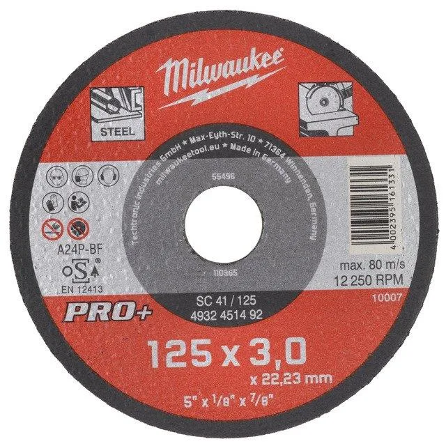 Milwaukee SCS 41 PRO+ Kapskiva 125x3 mm - Bild 2