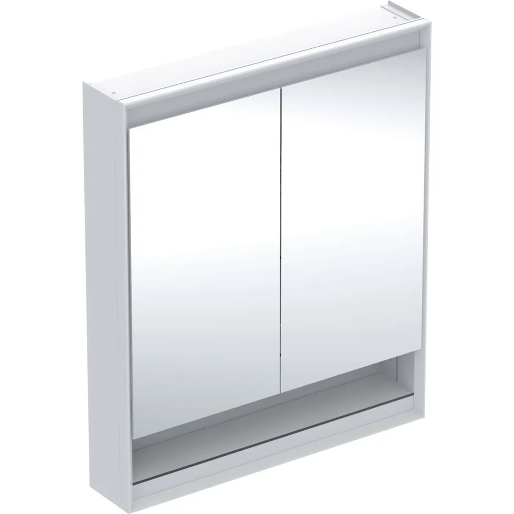 Geberit ONE 505.832.00.2 Spegelskåp 75 cm, 2 dörrar, med nisch Vit - Bild 2