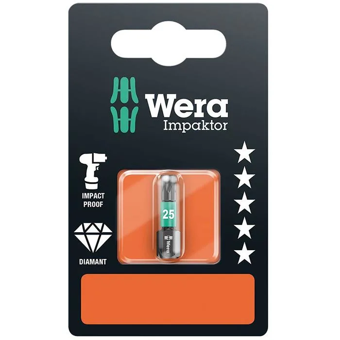 Wera Impaktor TX40 Bits 50 mm