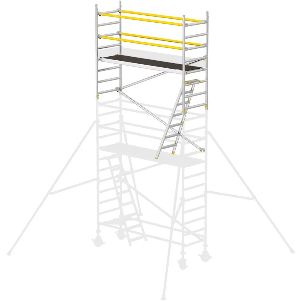 W.steps WRT 750XR-2,0 EXT Påbyggnadspaket till rullställning, 2500x750 mm