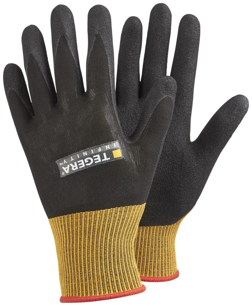 Tegera 8801 Montagehandske Nitrilfoam/DMF-fri PU 6