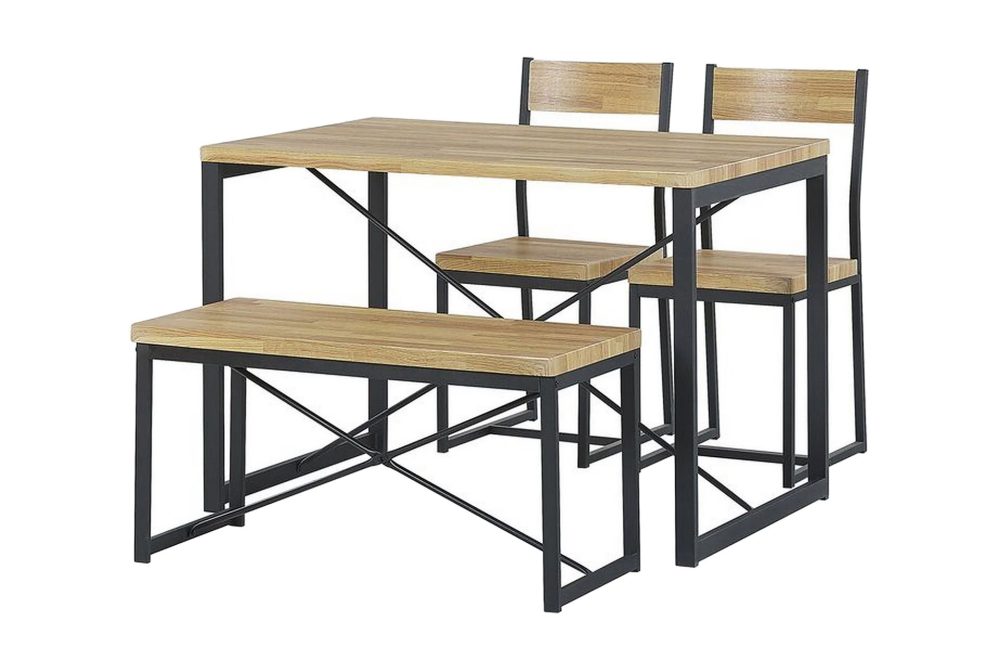 Flixton Matgrupp 110 cm Inkl 2 stolar + Bänk