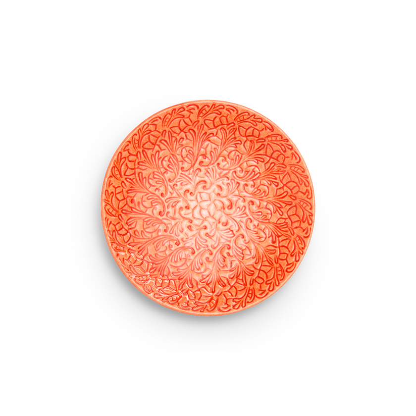 Lace Tallrik 20 cm Orange