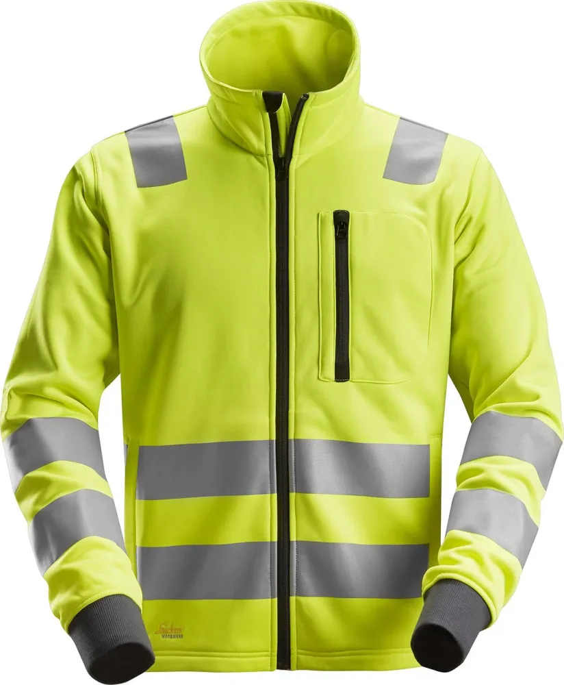 Snickers Workwear 8036 AllroundWork Fleecejacka varsel, gul Varsel, Gul