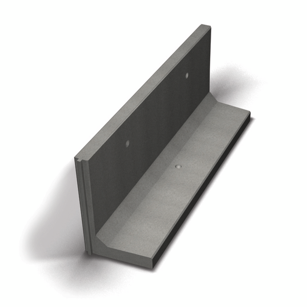 MUR BENDERS L-STÖD 20KN GRÅ 2856807A, 800X2000MM 2856807A