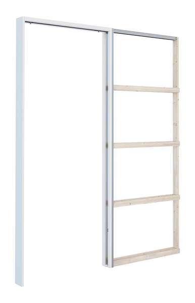 KARM POCKET SKJUTDÖRR 70MM 10X21 VIT ENKELGIPS