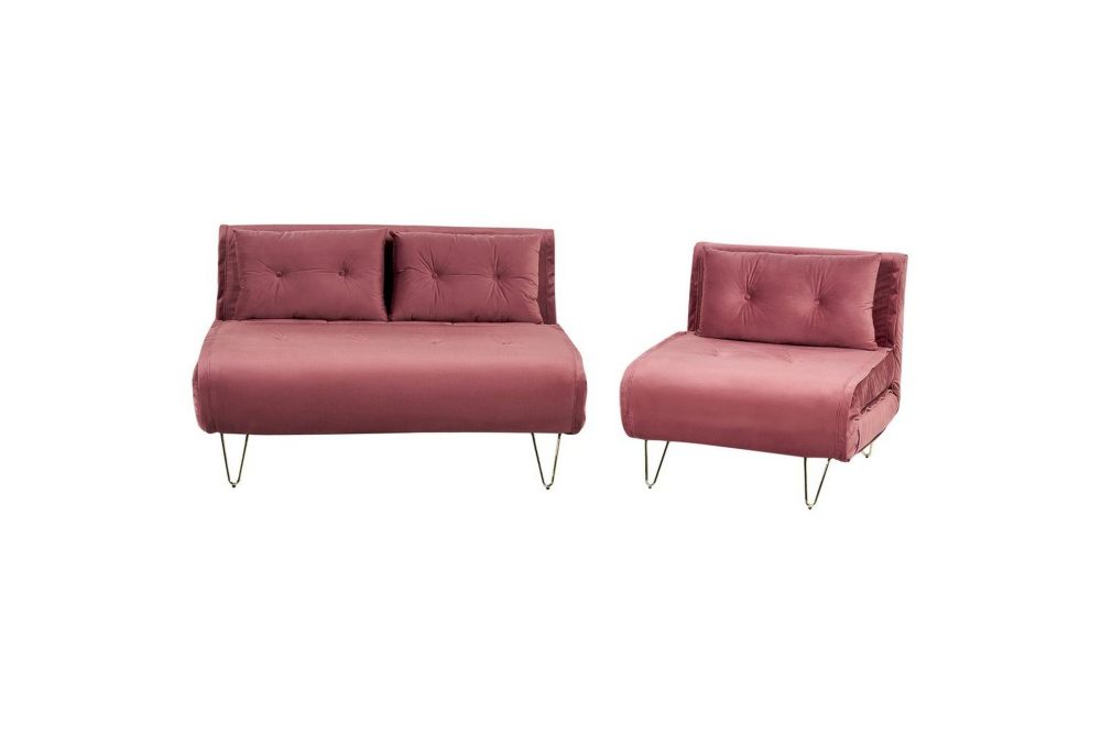 3-sitssoffa Vestfold Rosa, guld