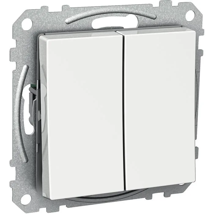Schneider Electric Exxact WDE002222 Strömbrytare fyrkantig vippa, med skruvanslutning, tr Trapp
