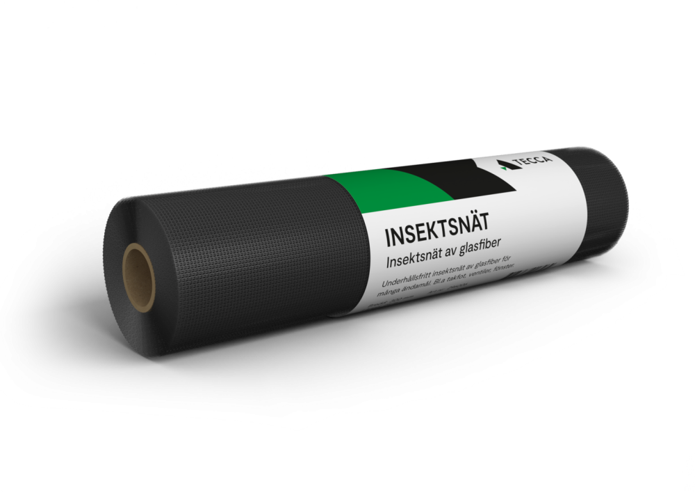 INSEKTSNÄT TECCA SVART 60CMX25M