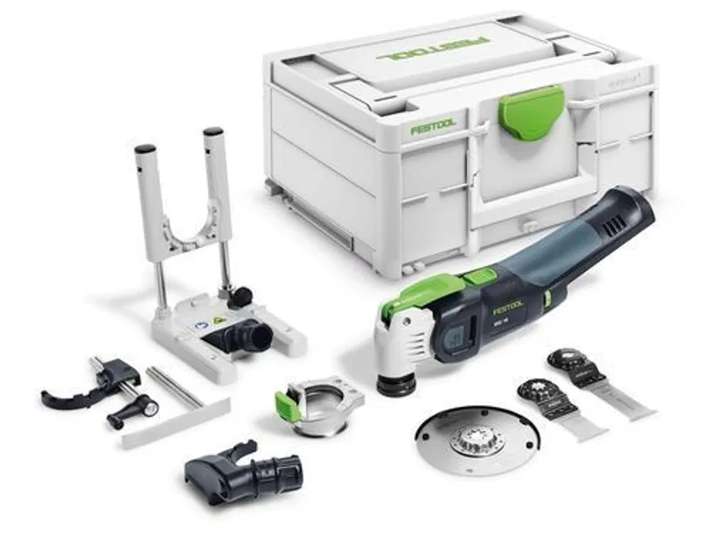 Festool OSC 18 Li E-Basic Set Vecturo Multiverktyg 18V Set (Utan batterier)