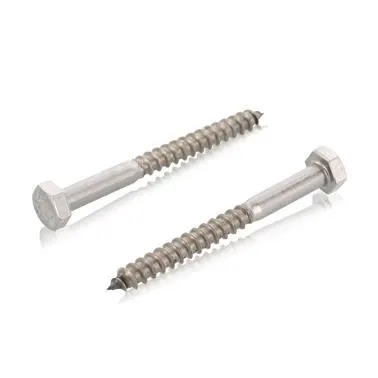 Schäfer & Peters 571412120 Sexkantsträskruv 12 mm, T6S A4, DIN 571 12 x 120 mm, 25-pack - Bild 2