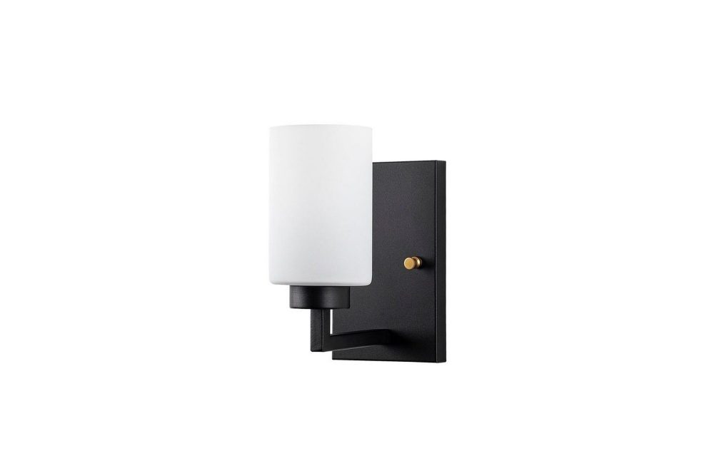 Vägglampa Syllen Svart / Vit