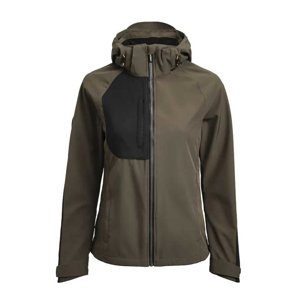 Jobman 1372 Softshelljacka olivgrön L