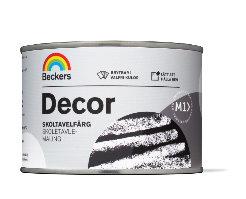 SKOLTAVELFÄRG BECKERS BAS C 0,45L DECOR